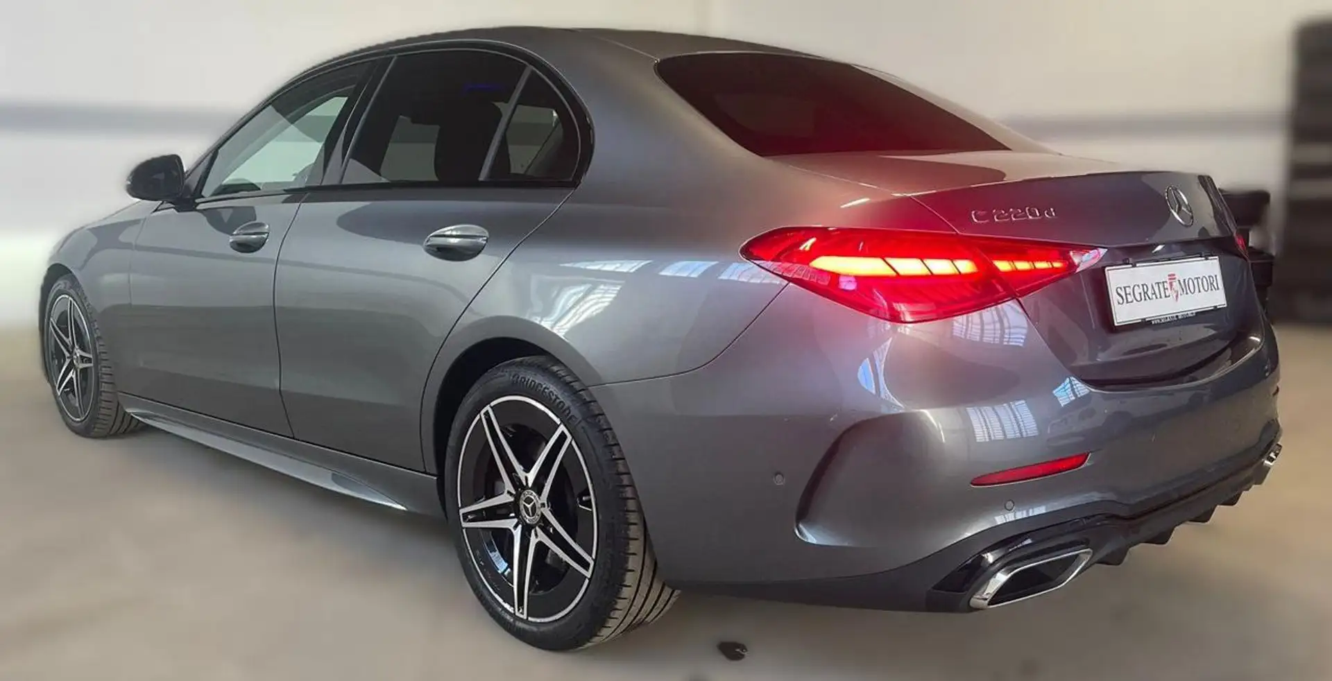 Mercedes-Benz C 220 d Mild hybrid AMG Line Premium Plus Grigio - 2
