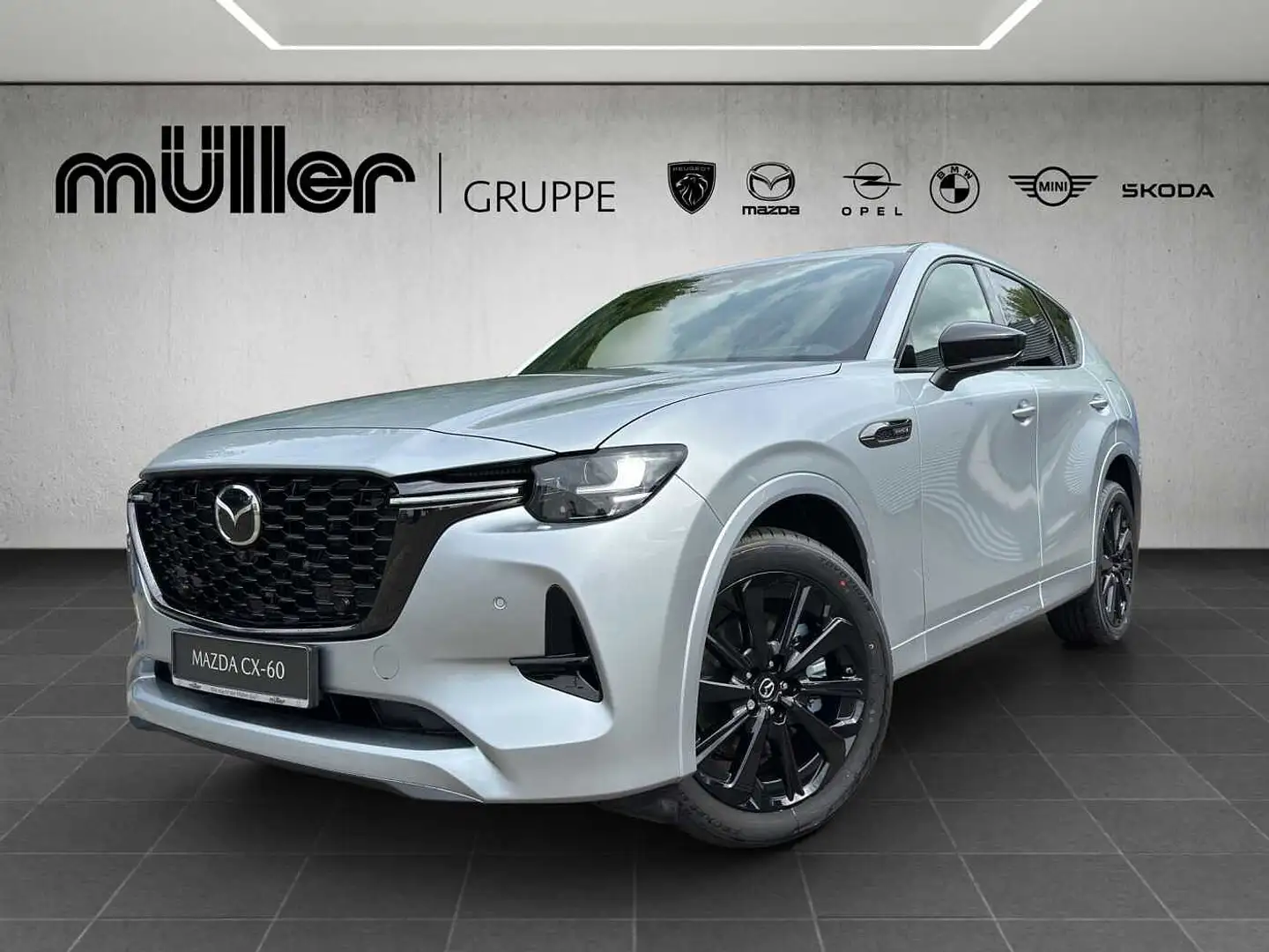 Mazda CX-60 PHEV 327 PS 8AT AWD HOMURA COSO Silber - 1