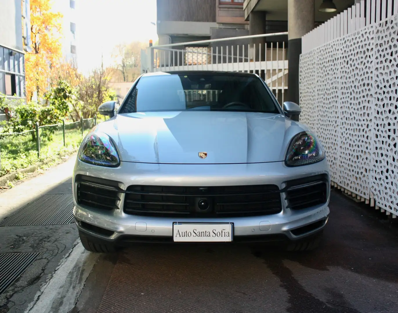 Porsche Cayenne Coupe e-hybrid-IVA esposta-Unipro-21"-Matrix-ADAS Grau - 2