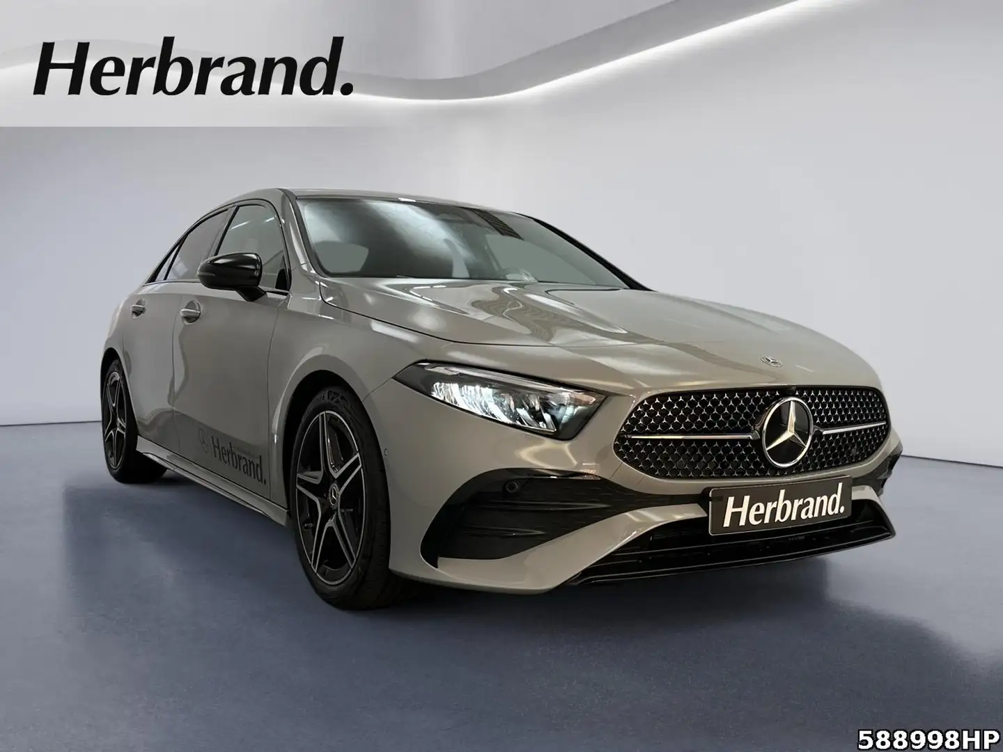 Mercedes-Benz A 200 Limousine +AMG+AHK+NIGHT+STANDHZG+ADVANCED Gris - 2