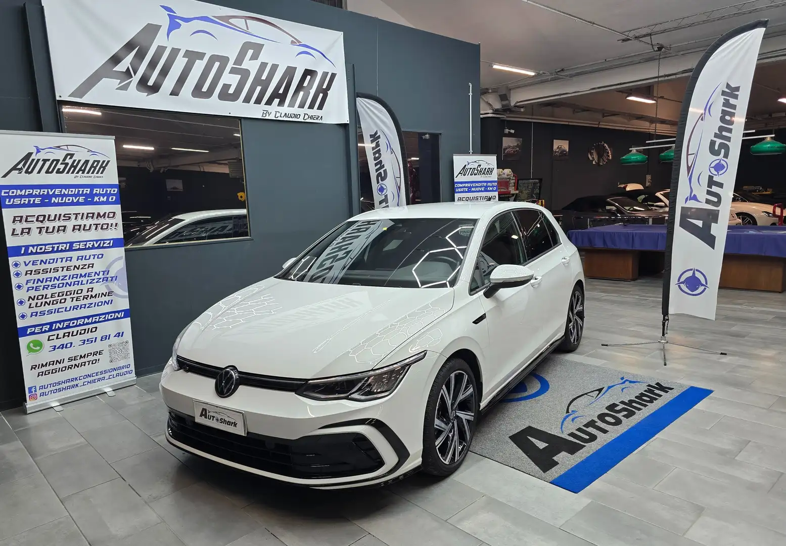 Volkswagen Golf Golf 1.5 etsi evo R-Line 130cv dsg Weiß - 2