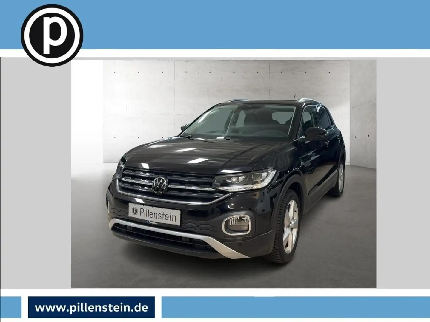 Volkswagen T-Cross STYLE 1.5 TSI DSG LED ACC KAMERA SITZH. Noir - 1