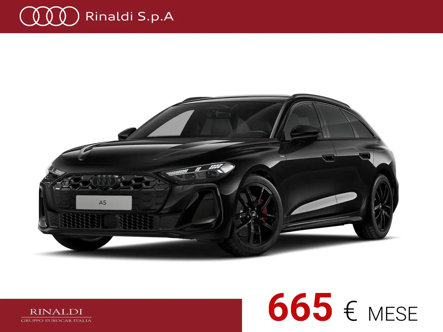 Audi A5 avant 2.0 tdi mhev+ s line edition 204cv s-tronic Nero - 1