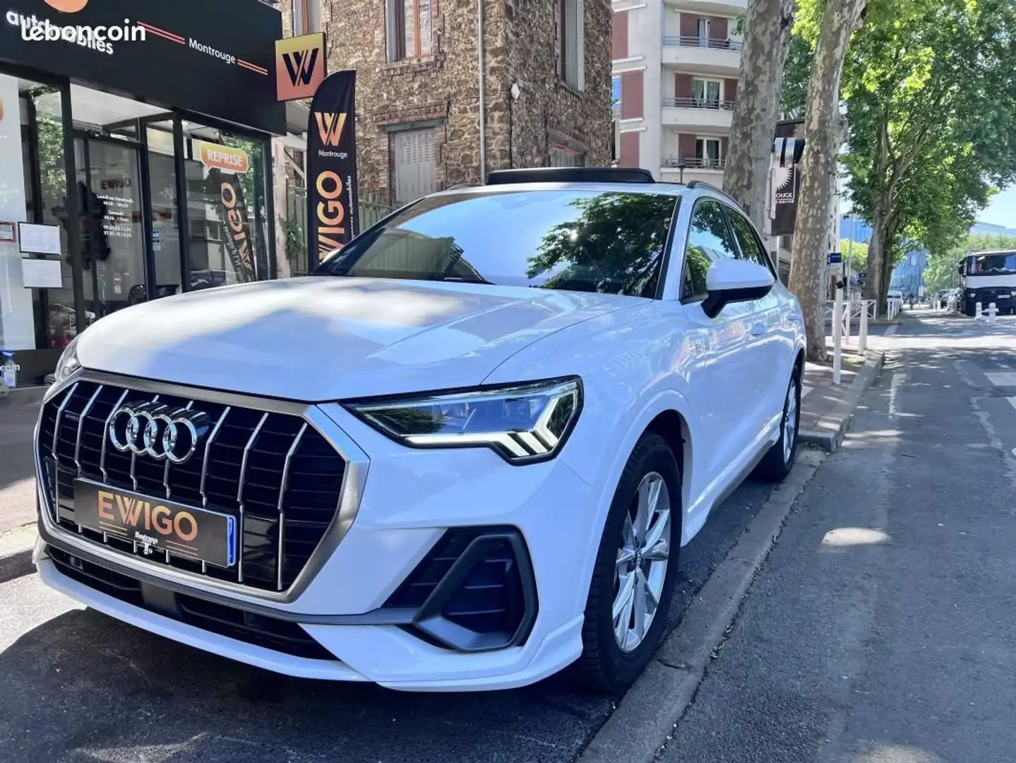 Audi Q3 2.0 40 TFSI 190 S-LINE QUATTRO S-TRONIC BVA Blanc - 1