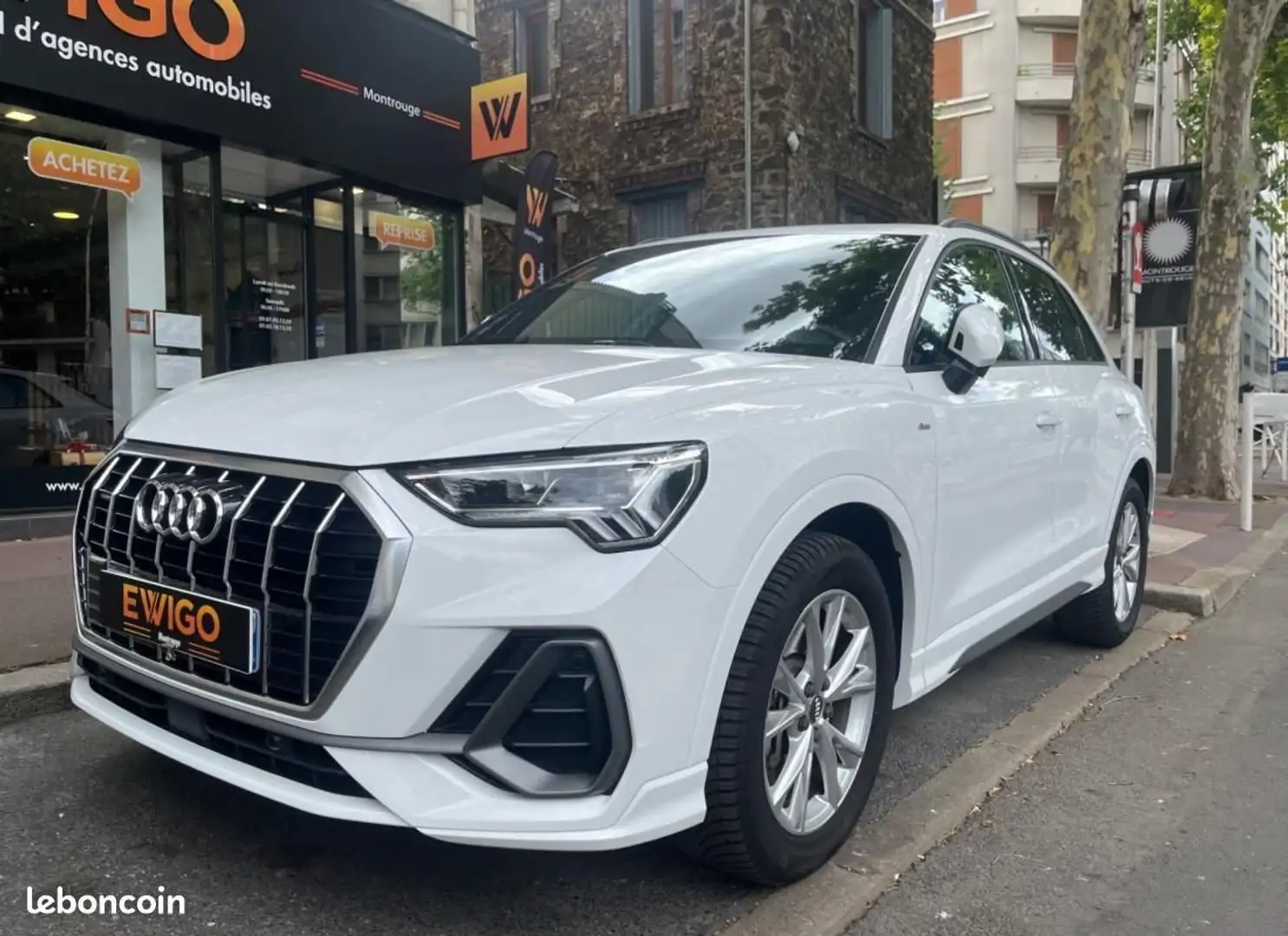 Audi Q3 2.0 40 TFSI 190 S-LINE QUATTRO S-TRONIC BVA Weiß - 1
