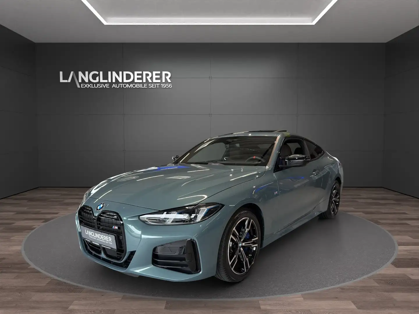 BMW 440 M440i xDrive Coupe NP 88.769,- HUD 360° h/k AHK Grün - 1