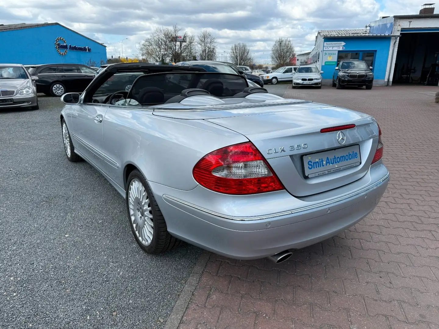 Mercedes-Benz CLK 350 Cabrio Avantgarde Automatik srebrna - 2