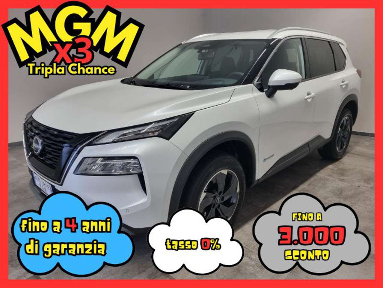 Nissan X-Trail e-Power e-4orce 4WD 7 posti N-Connecta