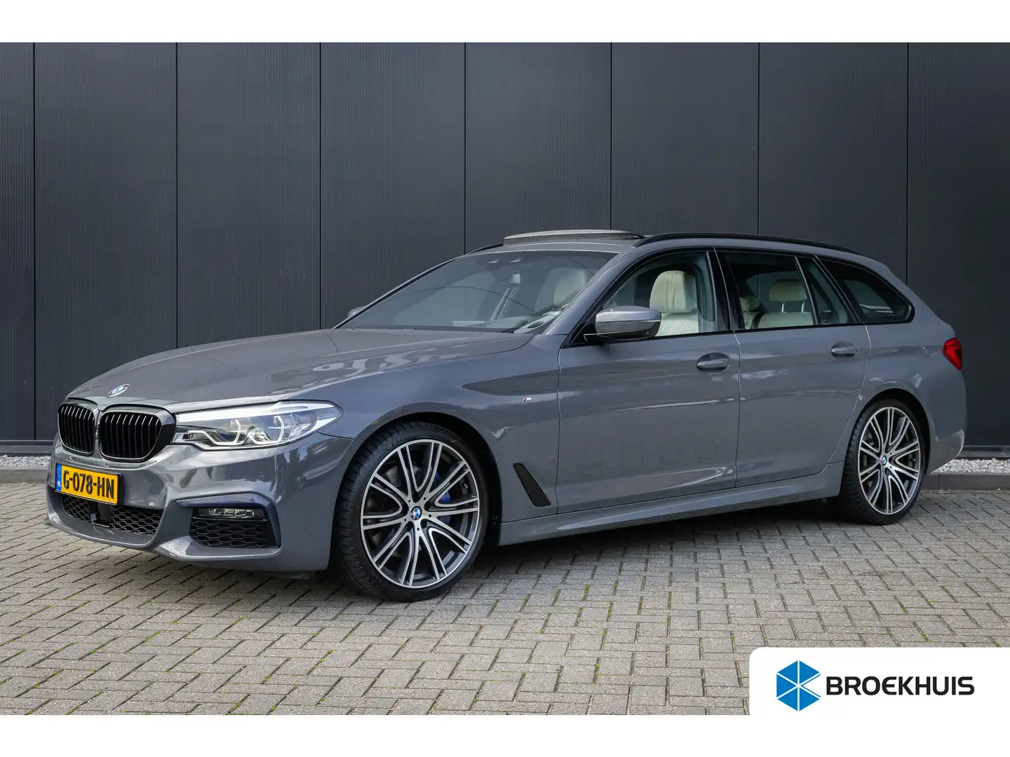 BMW 530 5-serie Touring 530i High Executive | Individual i Gris - 1