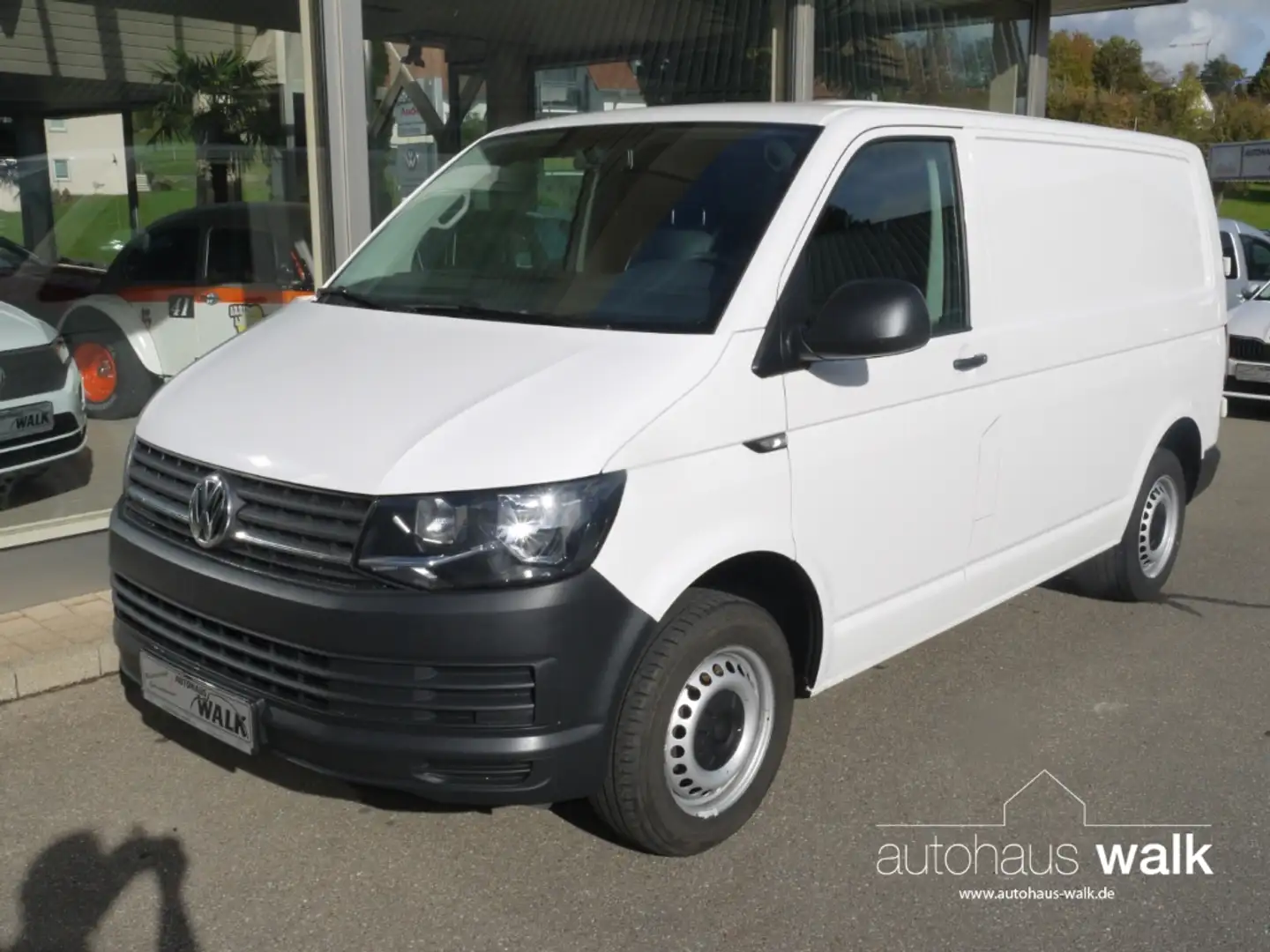 Volkswagen T6 Transporter 2.0 TDI Klima Flügeltüren NAVI GRA Weiß - 2