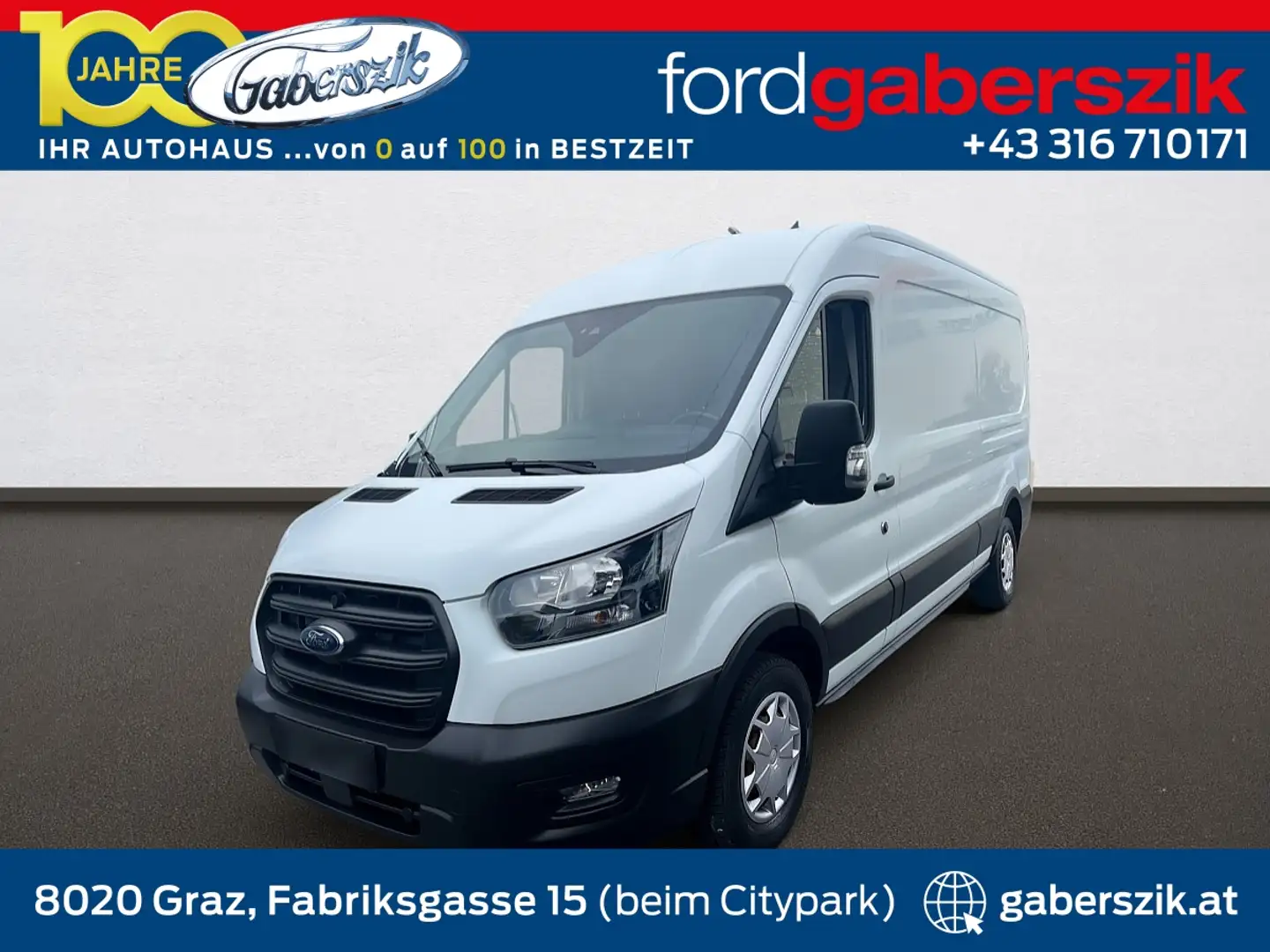 Ford Transit Transit Kasten 2,0 EcoBlue L3H2 350 Trend Weiß - 1