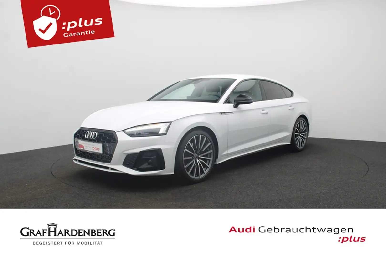 Audi A5 Sportback 35 TFSI S line Matrix Navi AHK Weiß - 1