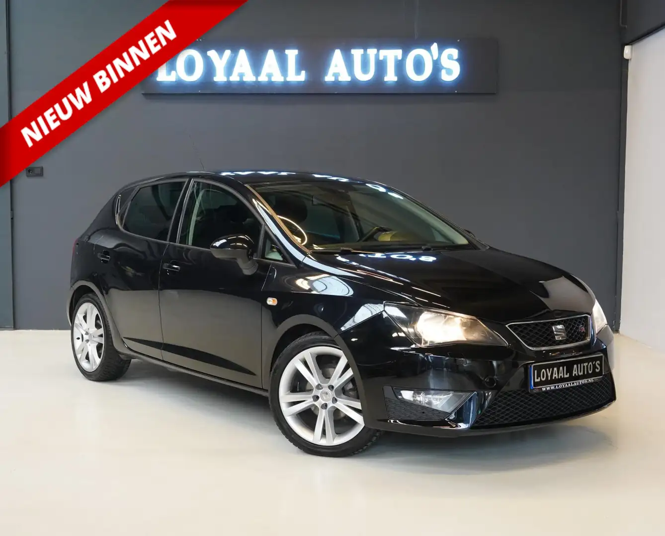 SEAT Ibiza 1.2 TSI FR | CRUISE | AIRCO | STOELVERW. | ELEK.RA Schwarz - 1