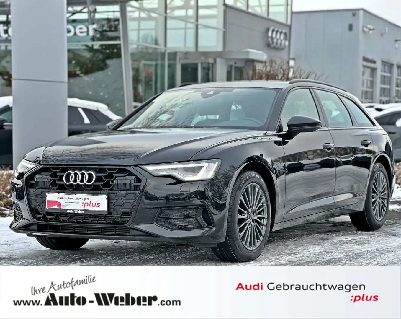 Audi A6 Avant 45TFSI S-tronic BLACK AHK MATRIX KAMERA Schwarz - 1