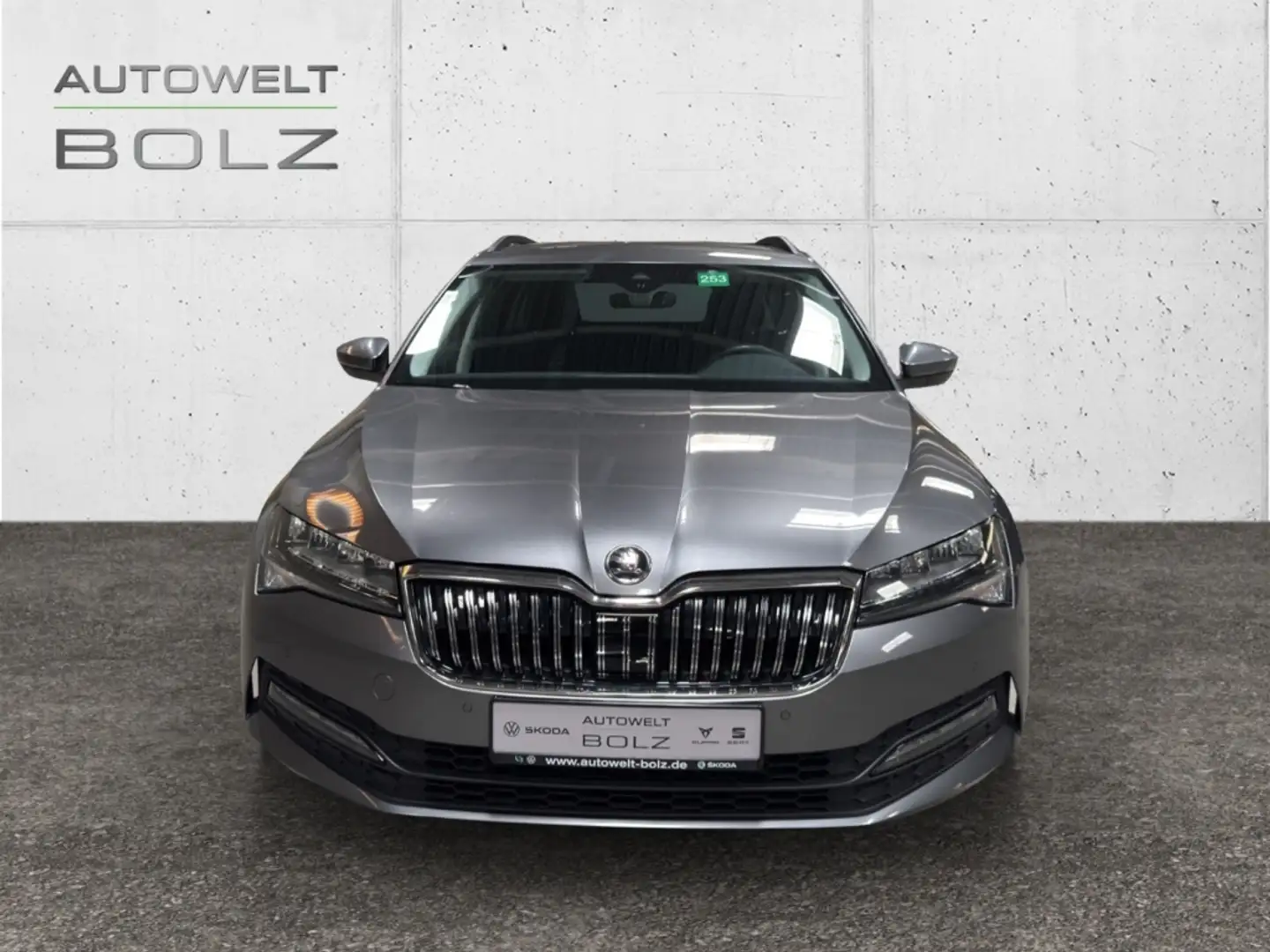 Skoda Superb Combi 2.0 TDI Ambition Navi DigiCock LED ACC El. H Grey - 2