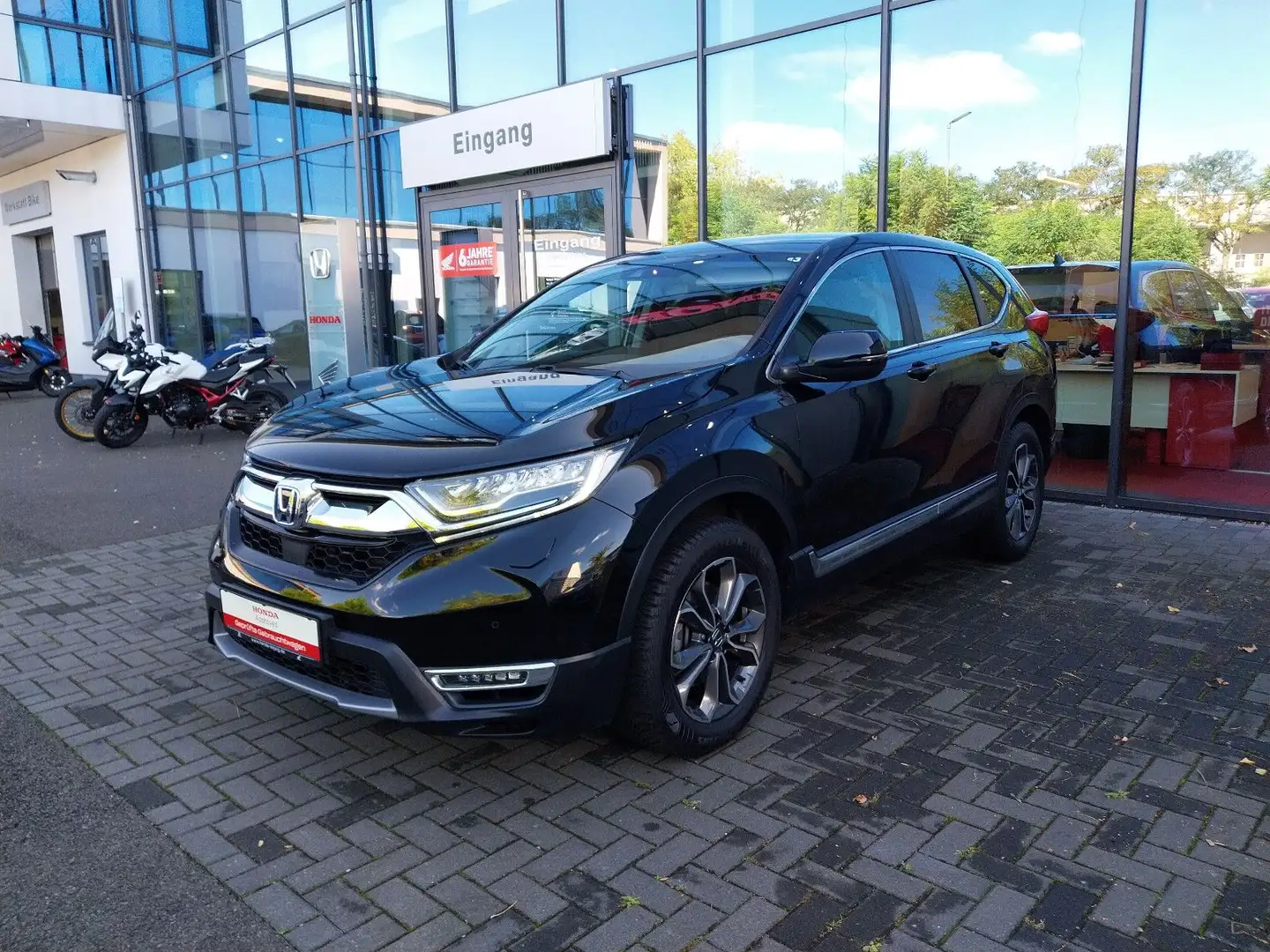 Honda CR-V 2.0 i-MMD HYBRID 4WD Elegance AT Navi/LED Schwarz - 2