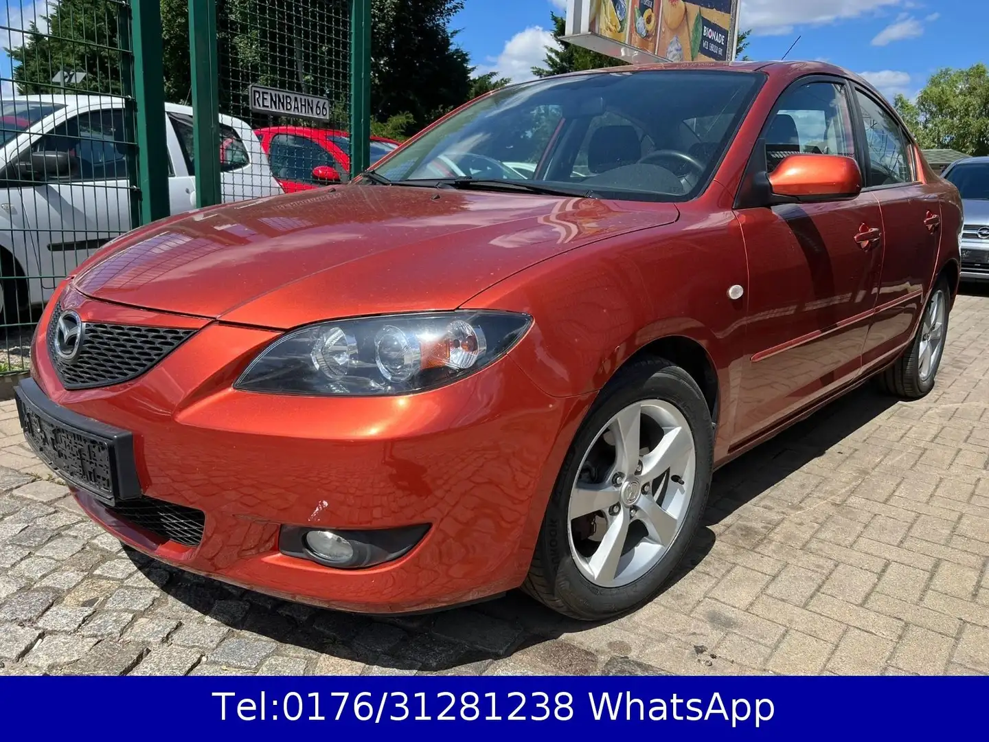 Mazda 3 1.6  Limousine !! Klima !! Orange - 1