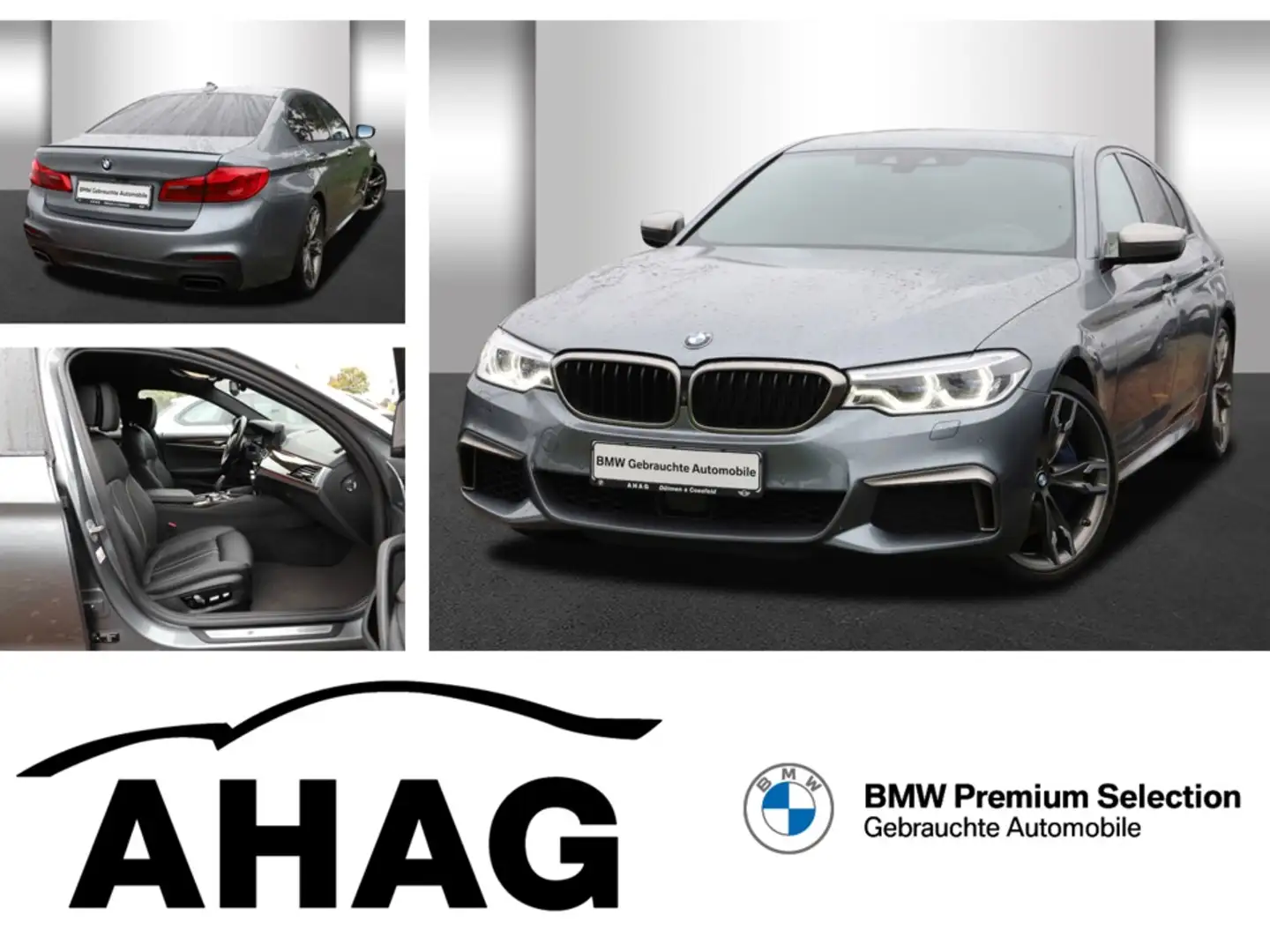 BMW M550 d xDrive Innovationsp. Sport Aut. Klimaaut. Niebieski - 1