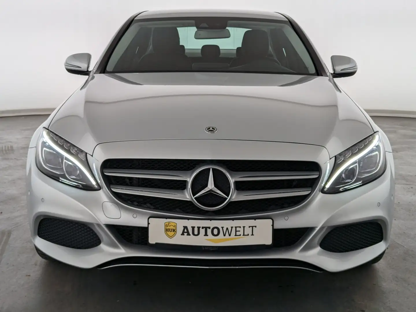 Mercedes-Benz C 200 C 200 Avantgarde LED+NAVI+SHZ+PDC+TEMP+ el.Sitzv. Срібний - 2