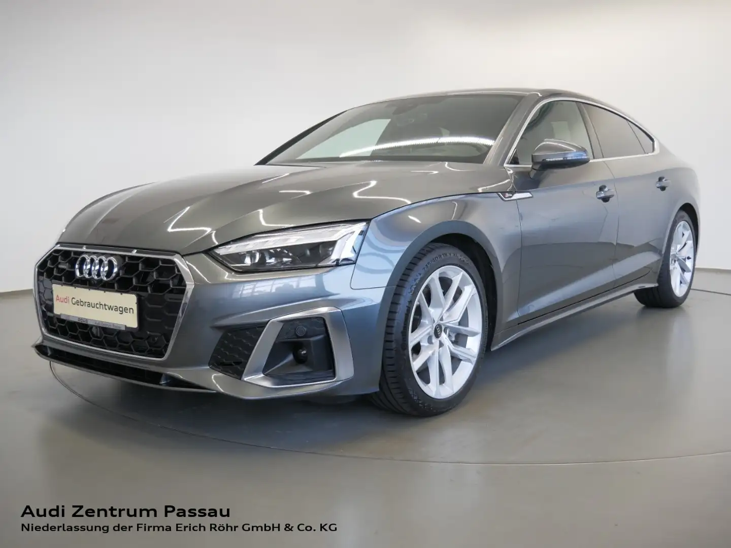 Audi A5 Sportback 40 TDI quattro S line S tro. MATRIX AHK Grau - 1