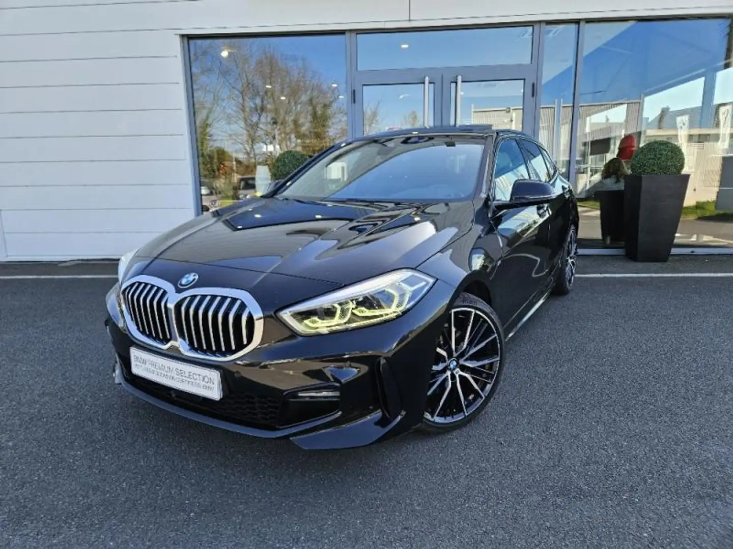 BMW 118 118dA 150ch M Sport 8cv Noir - 1
