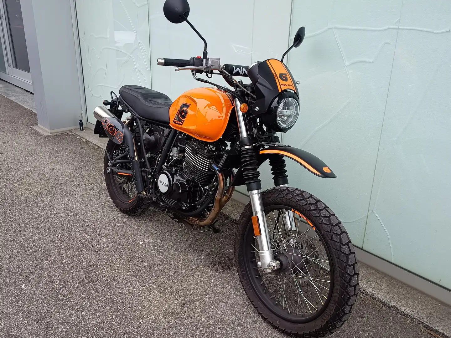 SWM Six Days 500 Naranja - 1