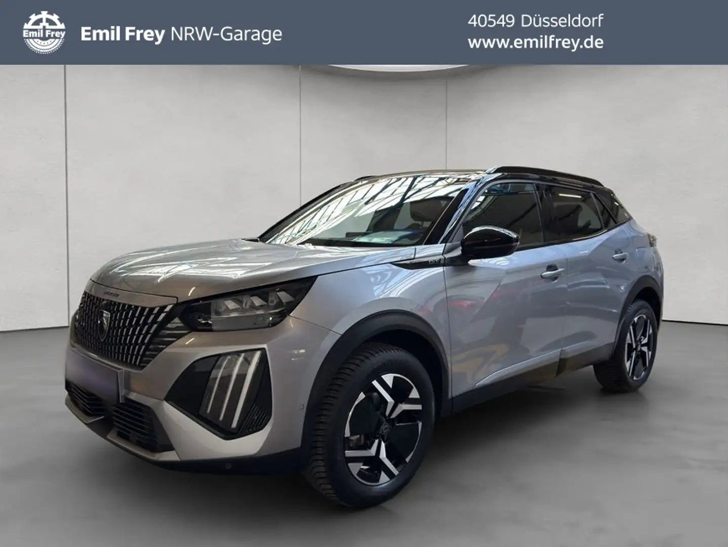 Peugeot 2008 PureTech 130 EAT8 GT AHK+LED+NAVI+ Silber - 1