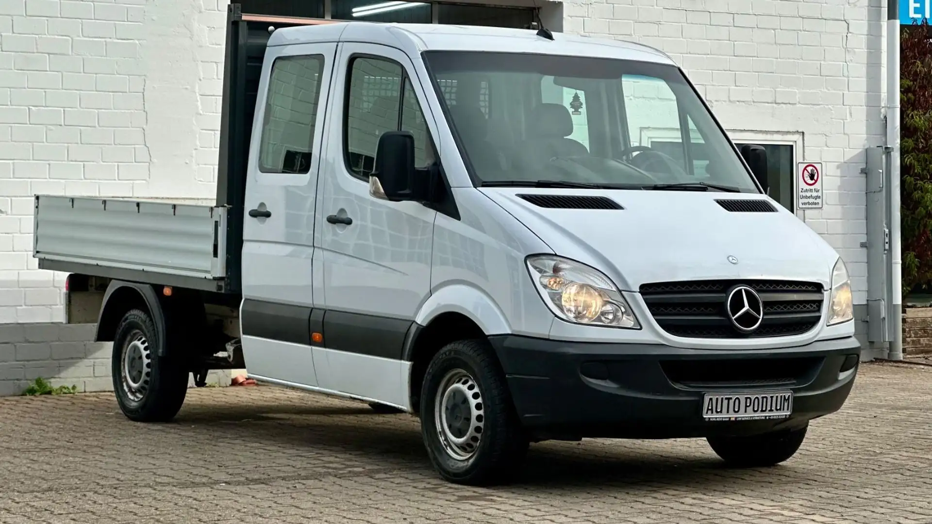 Mercedes-Benz Sprinter II Pritsche/DoKa 313/ CD/ 1 Hand Weiß - 1