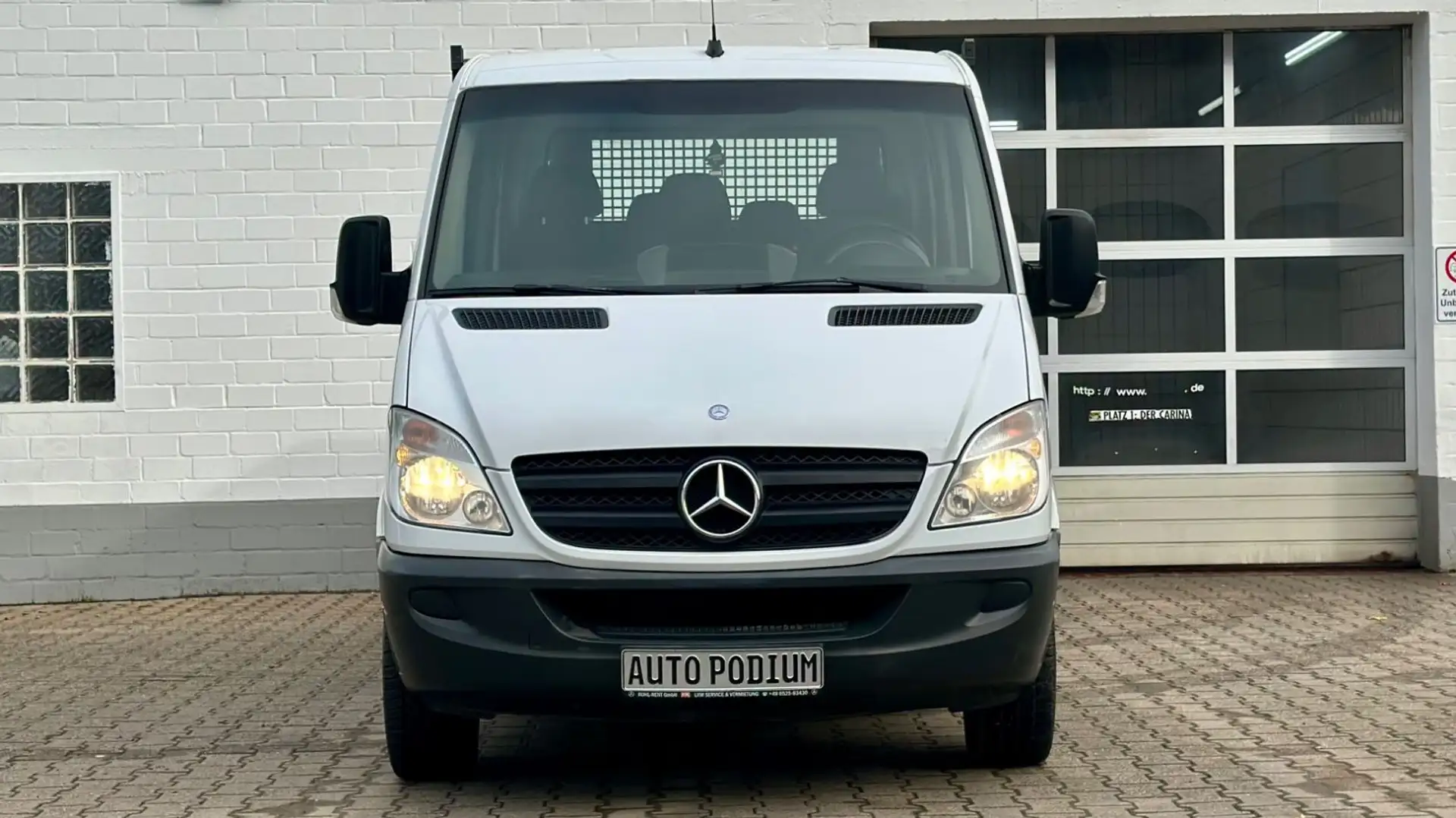 Mercedes-Benz Sprinter II Pritsche/DoKa 313/ CD/ 1 Hand Weiß - 2