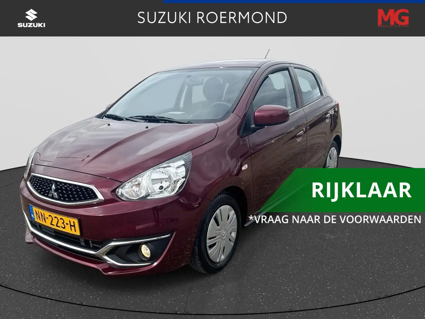 Mitsubishi Space Star 1.0 Cool+ | Rijklaar | Airco | Elektrische ramen Rouge - 1