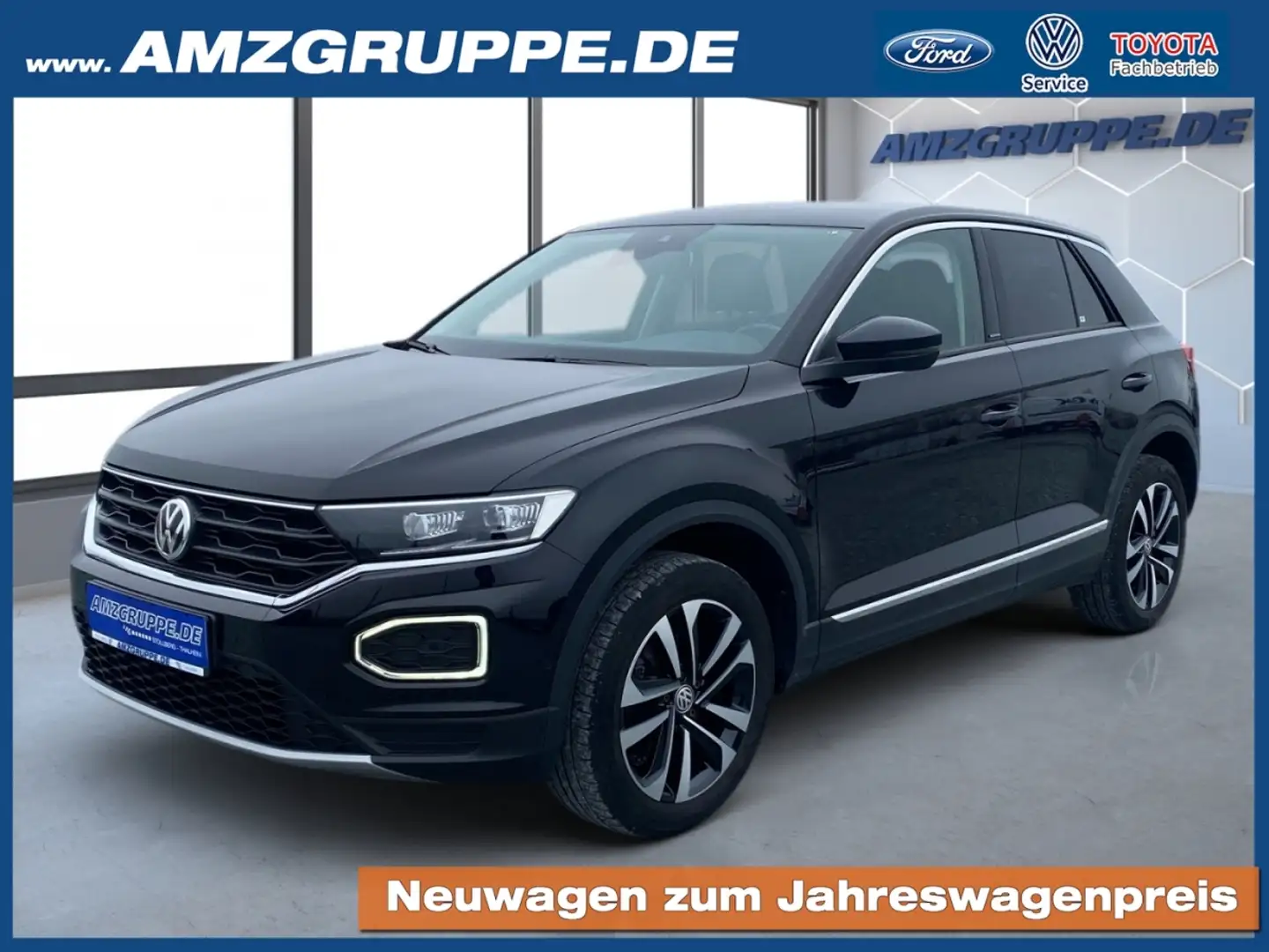 Volkswagen T-Roc 1.0 TSI LED+ACC+PDC+Navi+Standheiz+Winterpak Noir - 1