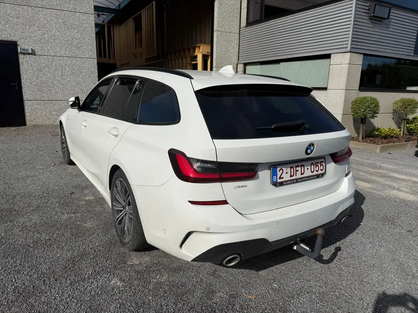 BMW 318 Touring 318iA OPF Blanc - 1