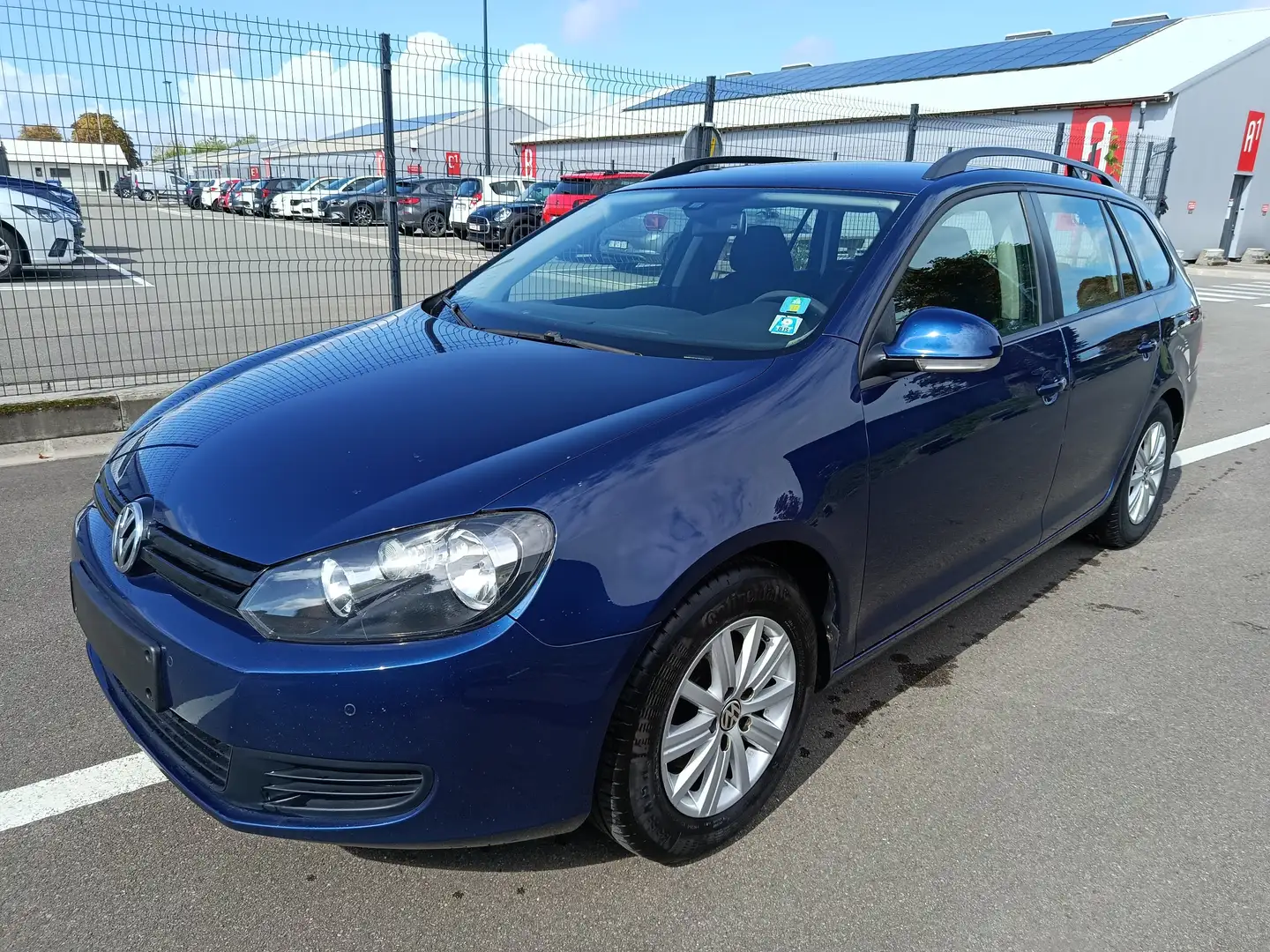 Volkswagen Golf Variant 1.6 CR TDi Trendline Eur5 Blu/Azzurro - 1