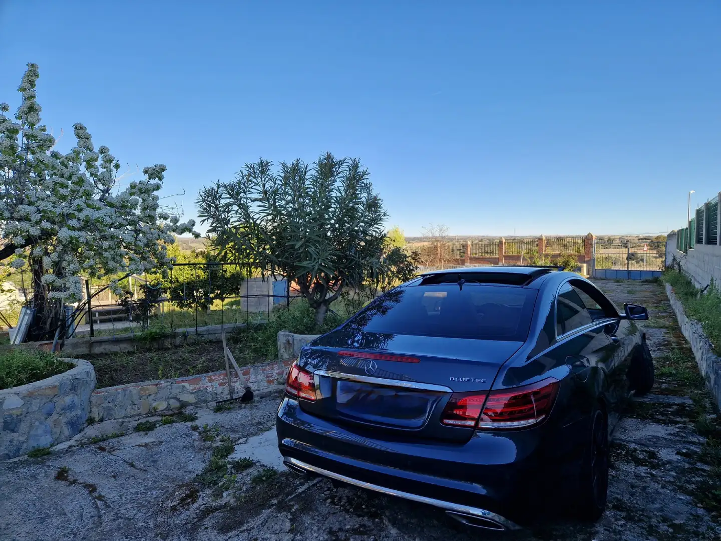 Mercedes-Benz E 350 E Coupé 350BlueTec Aut. Gris - 2