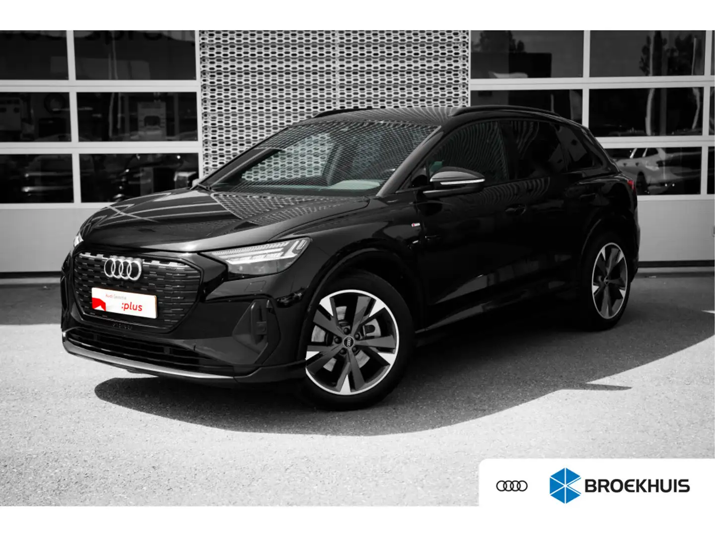 Audi Q4 e-tron 40 Launch edition S Competition 77 kWh | Assistent Zwart - 1