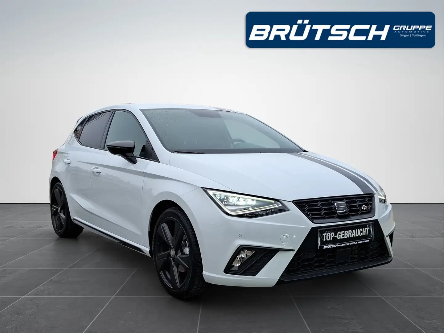 SEAT Ibiza 1.0 TSI Black Edition KLIMA / BEATS / ACC / KAMERA Weiß - 2