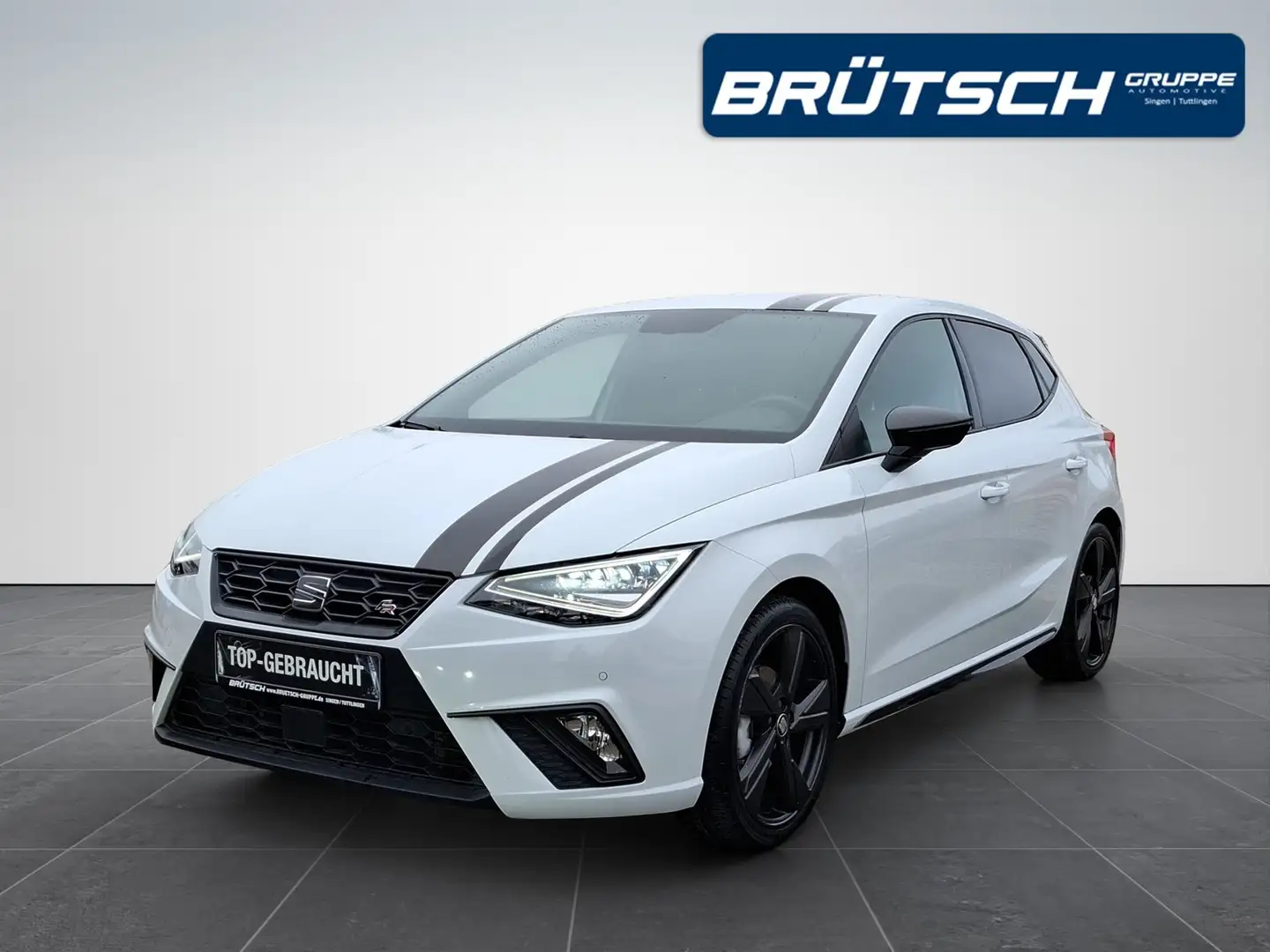 SEAT Ibiza 1.0 TSI Black Edition KLIMA / BEATS / ACC / KAMERA Weiß - 1