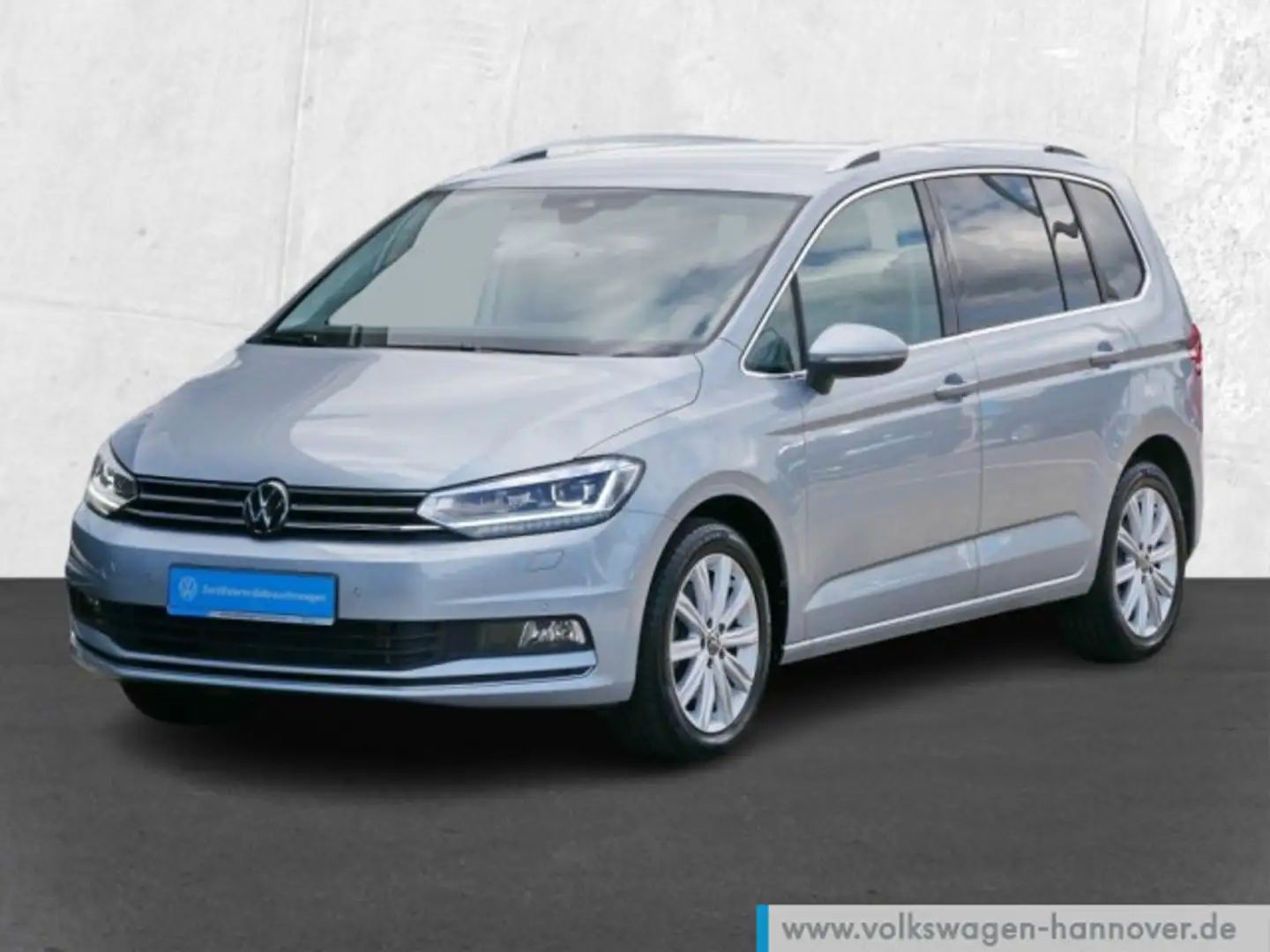Volkswagen Touran 2.0 TDI Highline DSG Navi LED DigCockpit Grau - 2