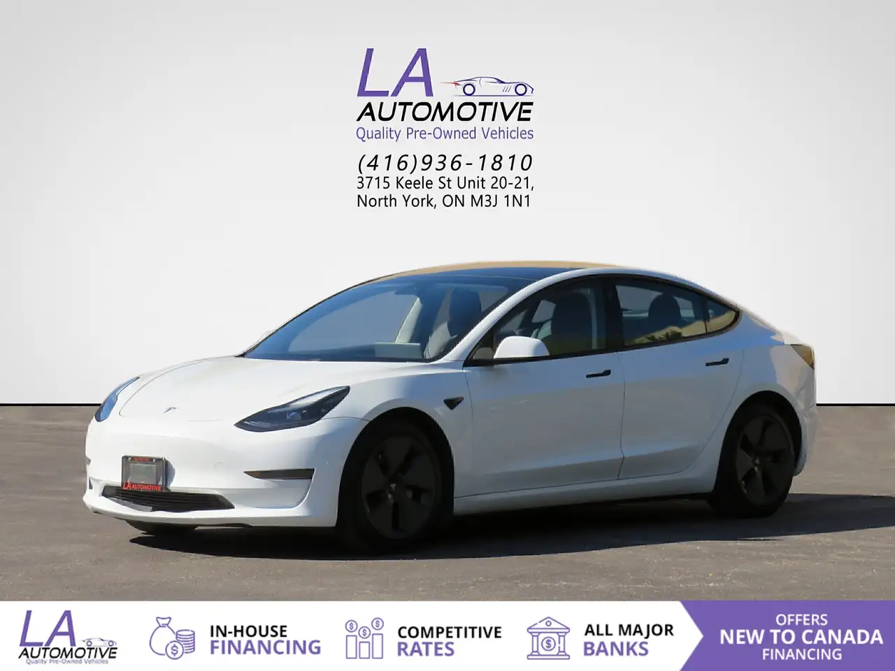 Tesla Model 3 снимка Tesla Model 3
