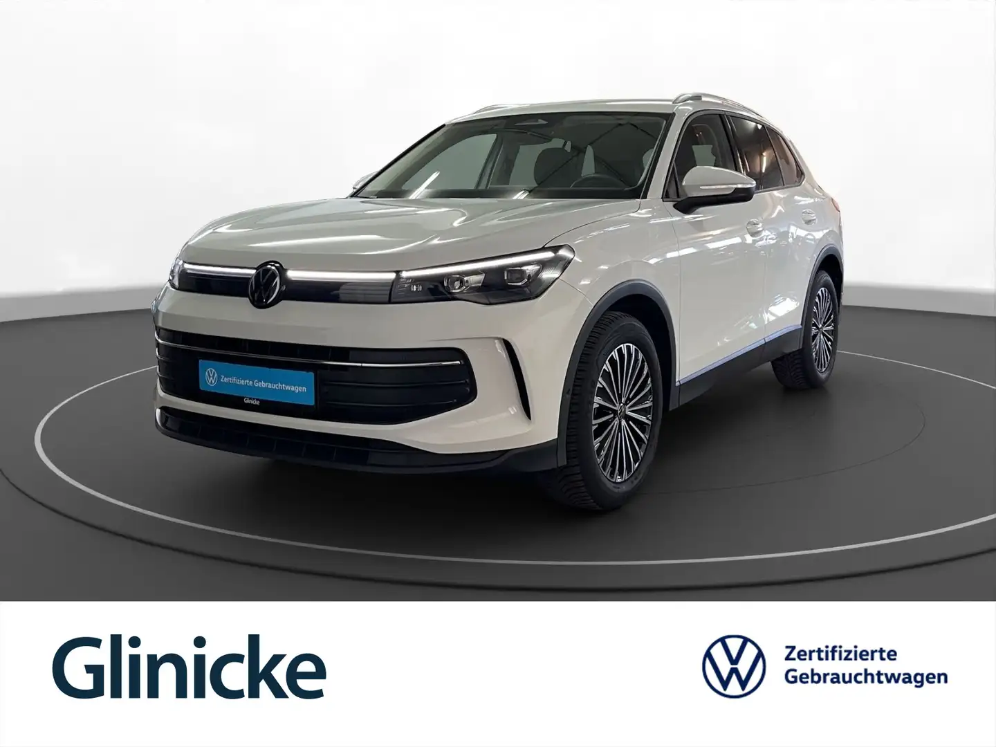 Volkswagen Tiguan 1.5 eTSI Life AHK LED LM 18" Navi PDC vo+ Weiß - 1