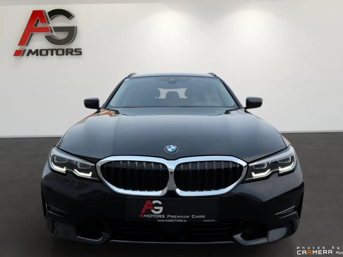 BMW 320 d xDrive Touring 48 V Mild-Hybrid-Technologie Aut. Schwarz - 2