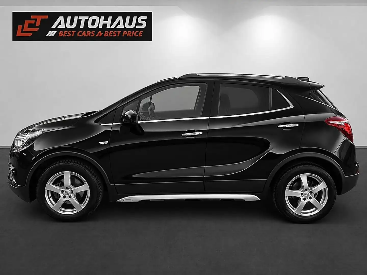 Opel Mokka X 1,4 Aut. 4x4 | TOP AUSSTATTUNG | PICKERL BIS 0... Schwarz - 2