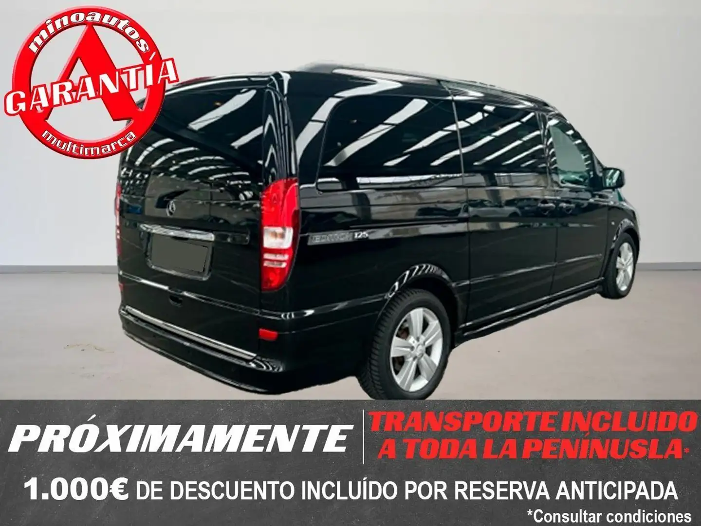 Mercedes-Benz Viano 3.0CDI Avantgarde Largo Aut. Schwarz - 2