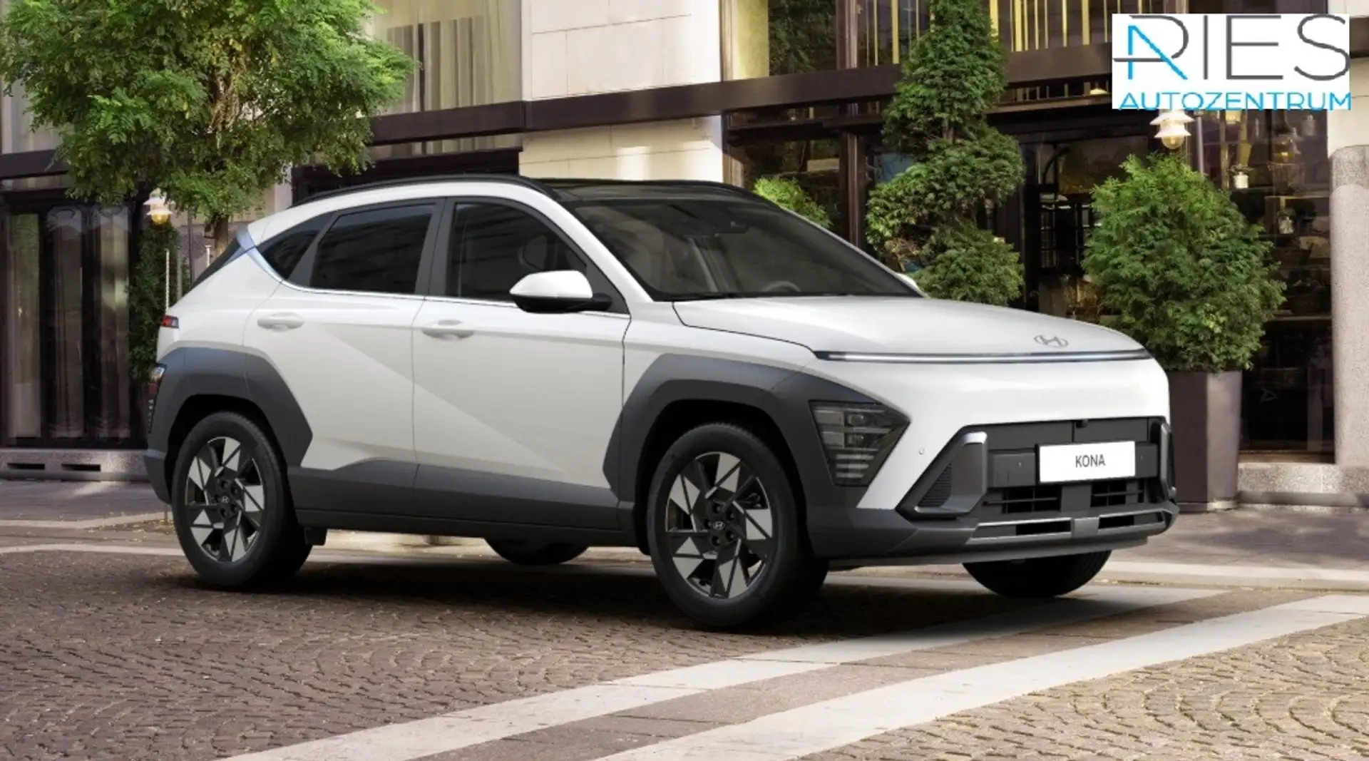 Hyundai KONA 1.6 T-GDI Prime 360*KlimaA*LED*Navi*SD*SHZ Weiß - 2