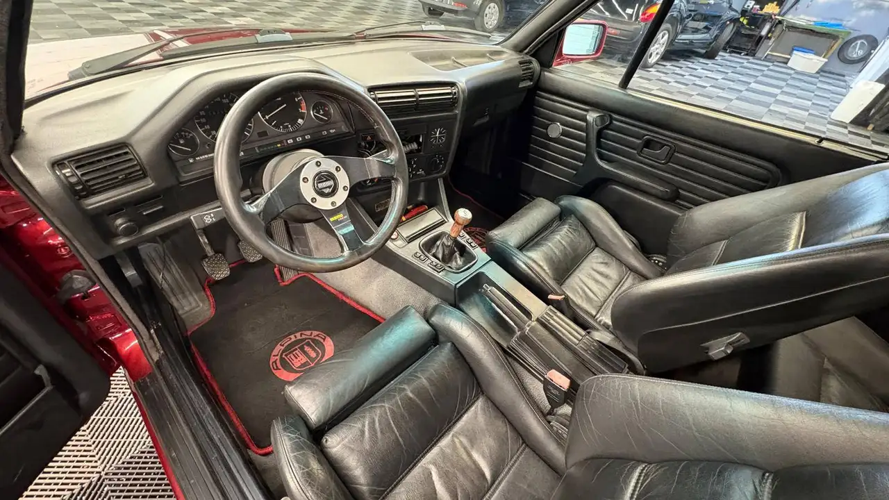 BMW 325 i cabrio 2800 motor bj. 1986 163000km Oldtimer, foto 11