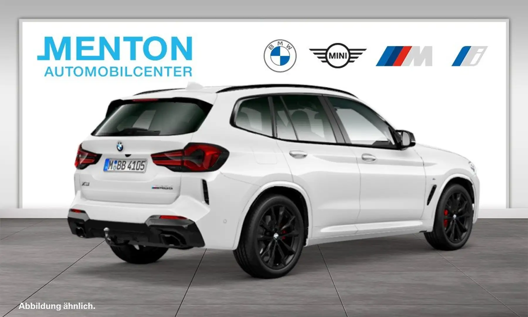 BMW X3 M 40d AHK/Panorama/Laserlicht/Harman/HuD Weiß - 2