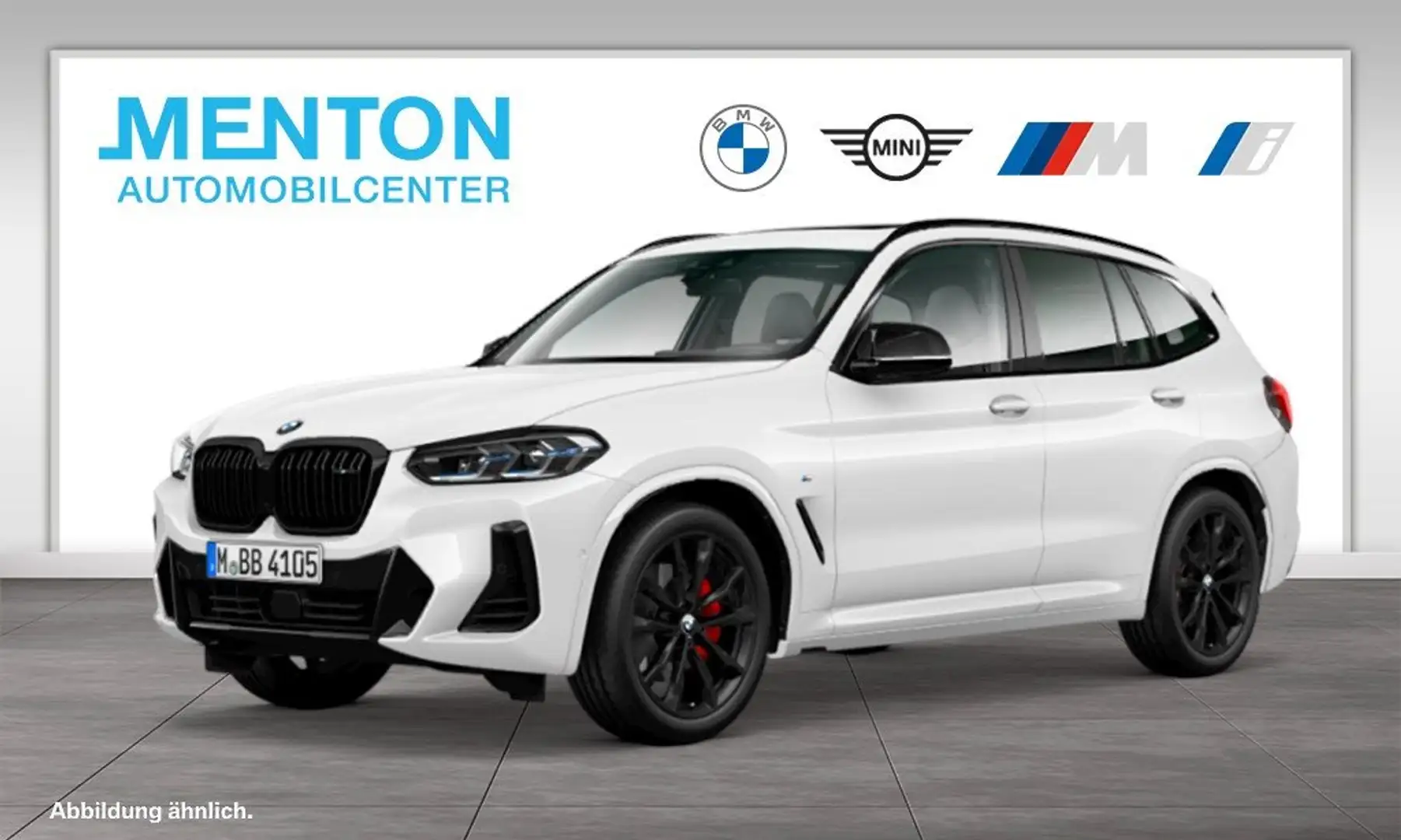 BMW X3 M 40d AHK/Panorama/Laserlicht/Harman/HuD Weiß - 1