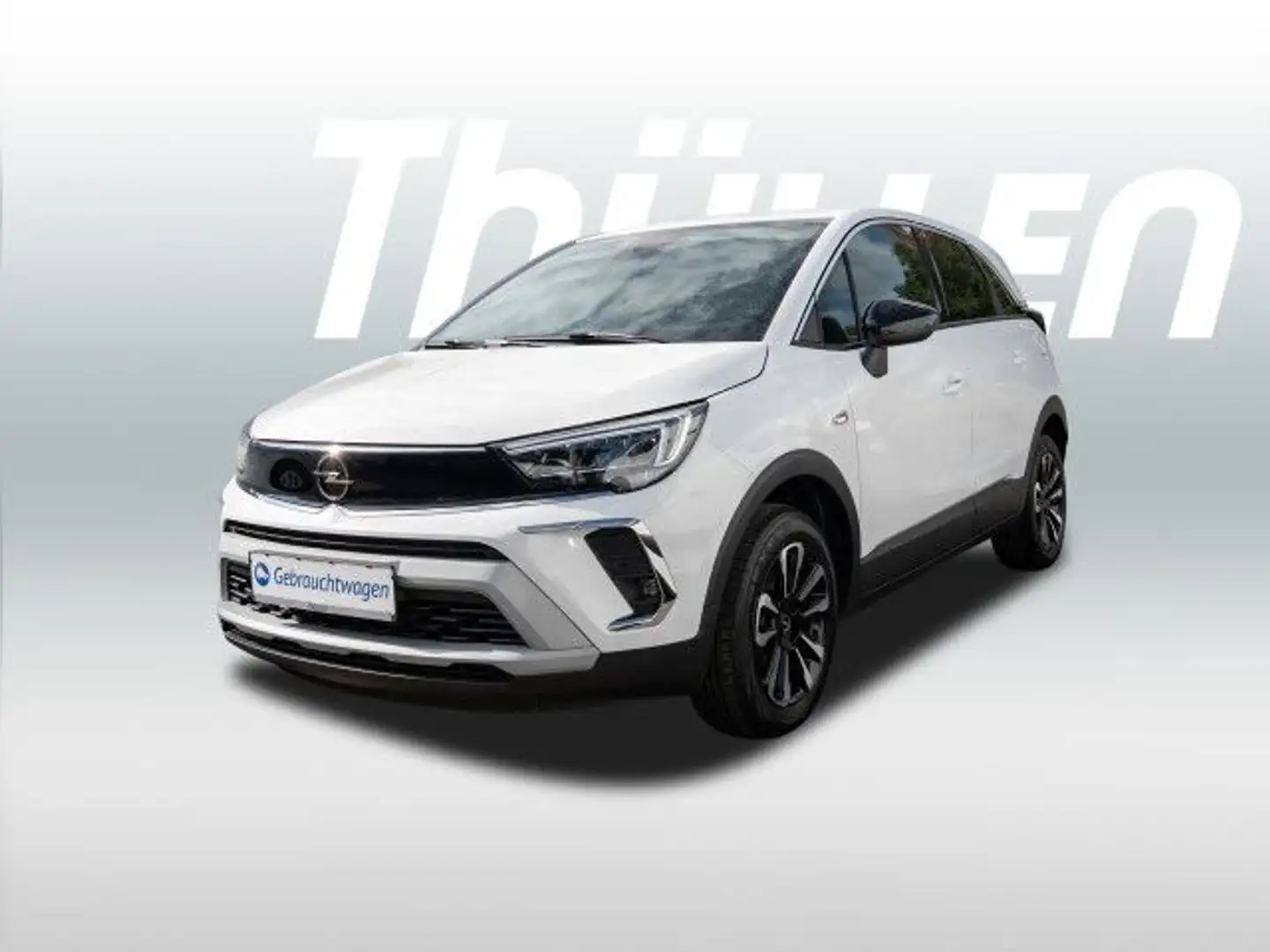 Opel Crossland Elegance 1.2 AT Kamera PDC Navi BT LED Weiß - 1