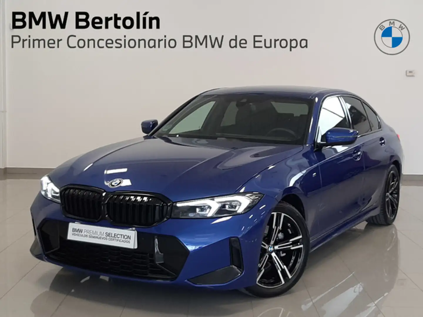 BMW 318 318dA Blauw - 1