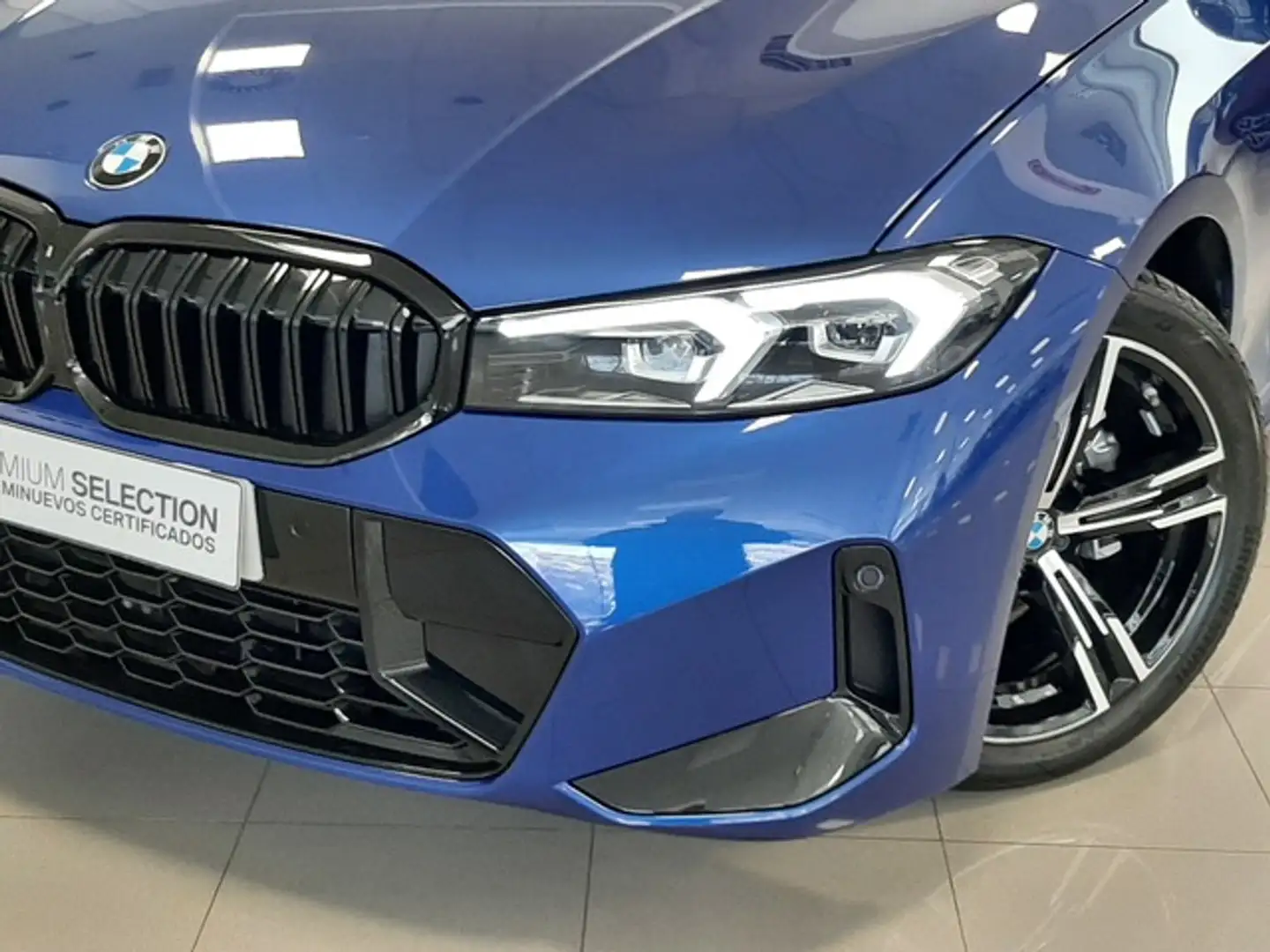 BMW 318 318dA Bleu - 2